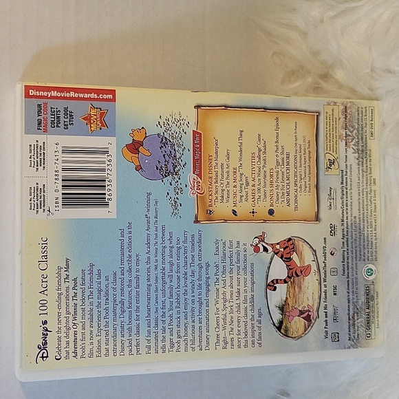 THE MANY ADVENTURES OF WINNIE‎ THE POOH (DVD, 2007, THE FRIENDSHIP EDITION) - Picture 2 of 5